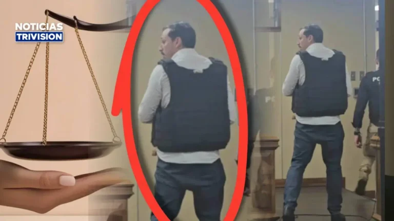 Con chaleco antibalas: Ariel Robles no pasó desapercibido en juicio contra “La Colocha”
