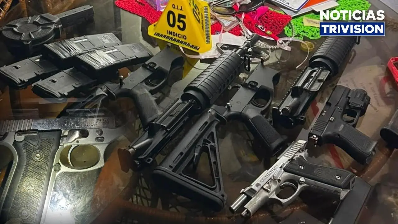 Dos jóvenes de 18 años fueron hallados con armas durante allanamiento en Limón