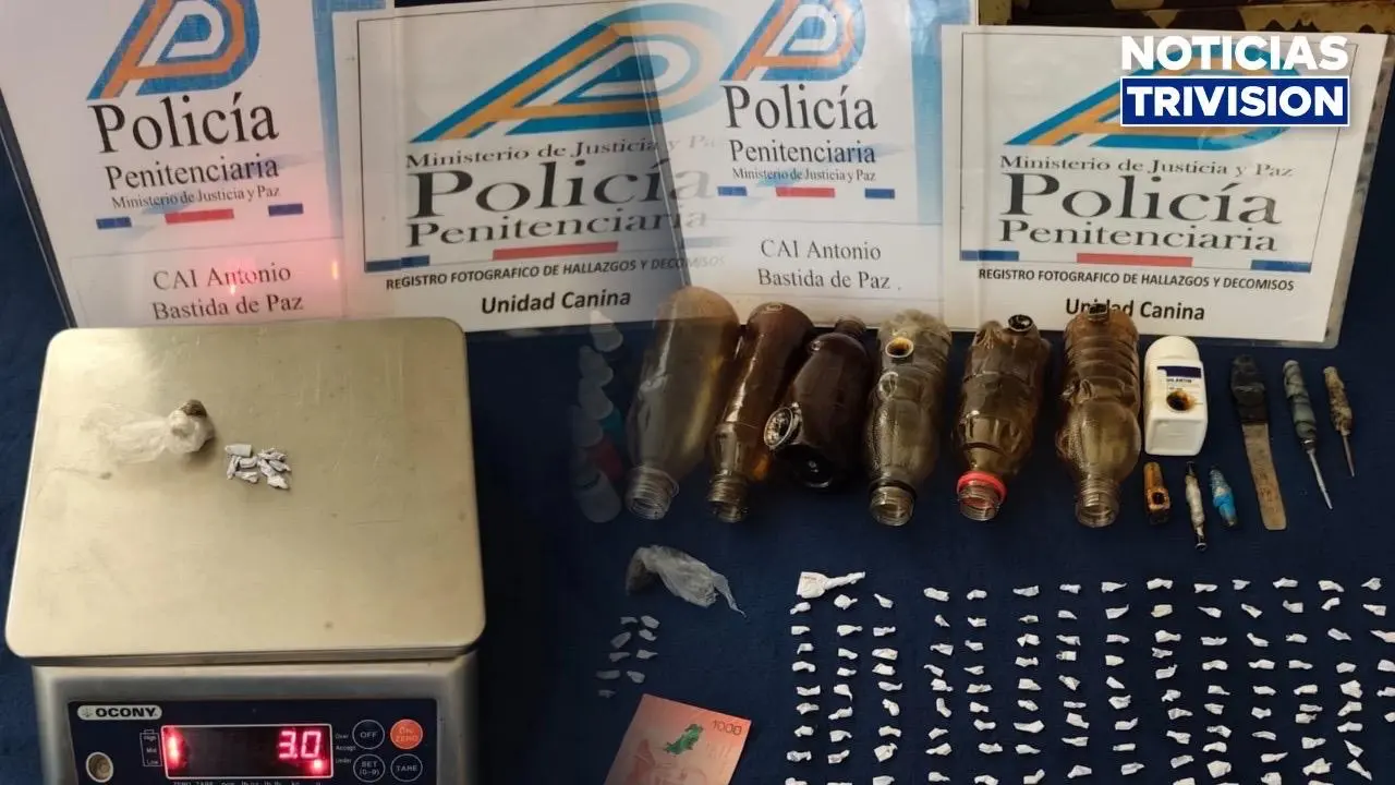 Drogas y armas blancas decomisadas tras operativo en cárcel de Pérez Zeledón