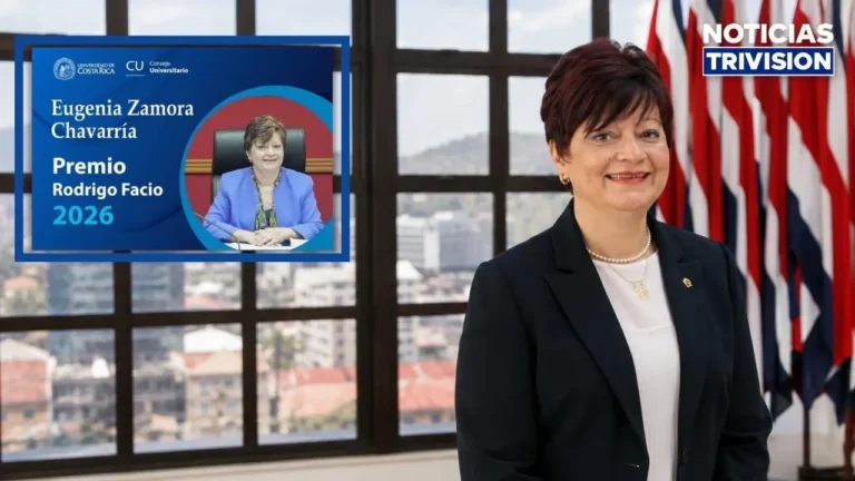 Eugenia Zamora recibe el Premio Rodrigo Facio Brenes 2026