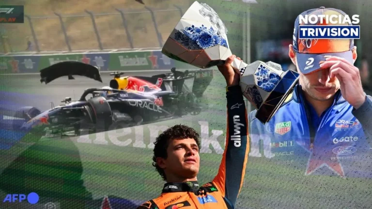 Norris conquista Países Bajos en una carrera marcada por el accidente de Verstappen