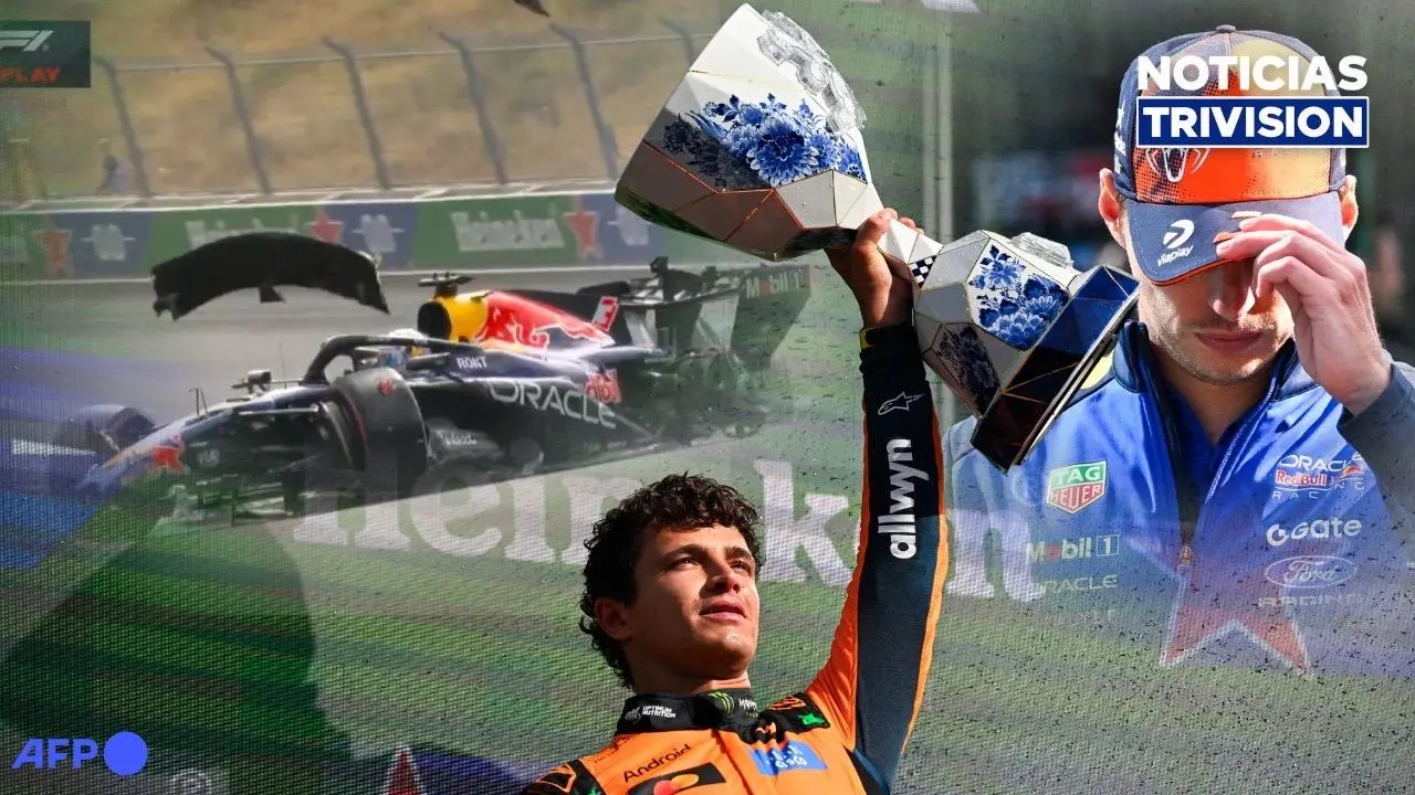 Norris conquista Países Bajos en una carrera marcada por el accidente de Verstappen