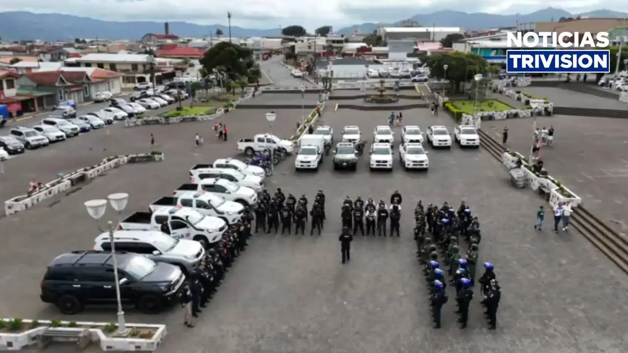 Operativo por aire y tierra refuerza vigilancia policial en Cartago