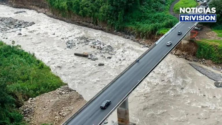Reabren paso por puente sobre el río Chirripó tras inspección