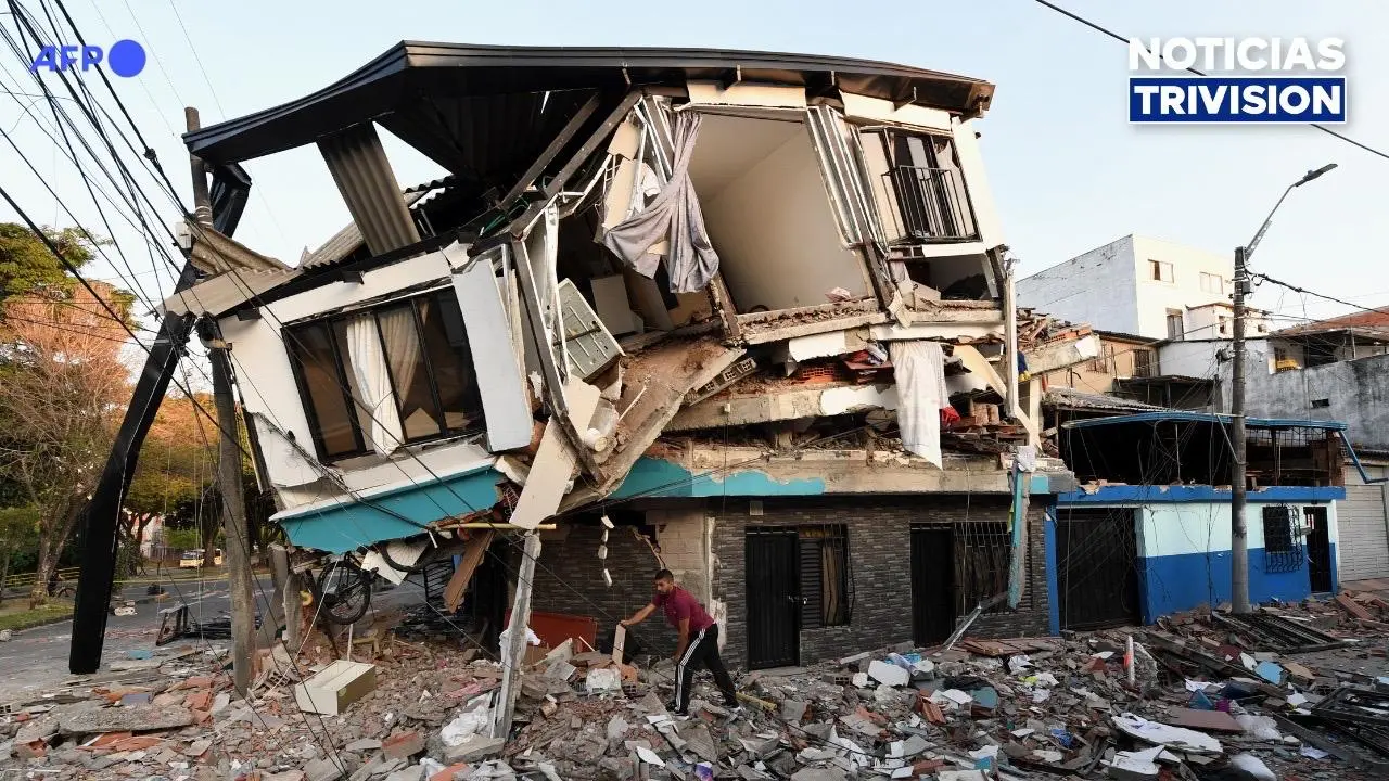 Sube a 169 la cifra de fallecidos por el terremoto en Colombia