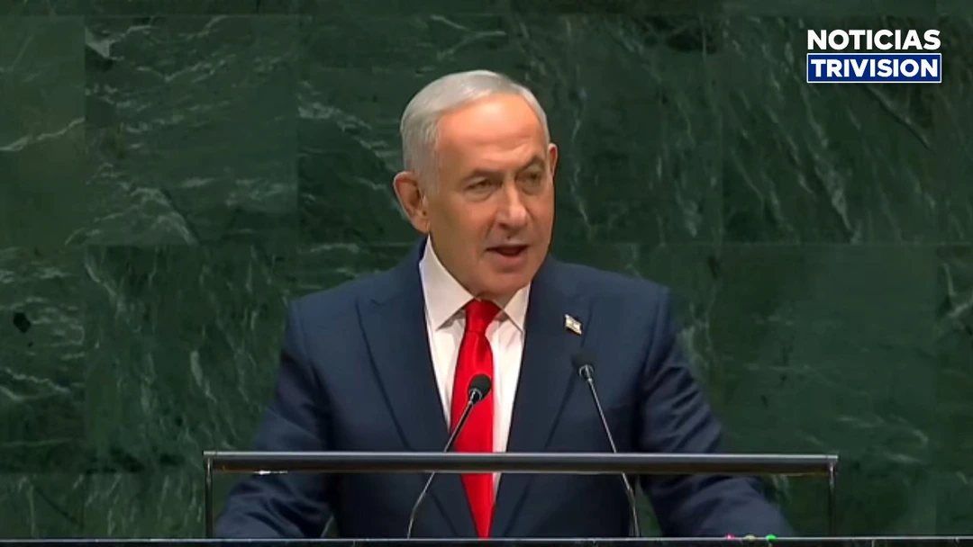 "Si hay otro cobarde que se quiera ir, por favor, que se vaya ahora". Netanyahu tras retiro de delegaciones