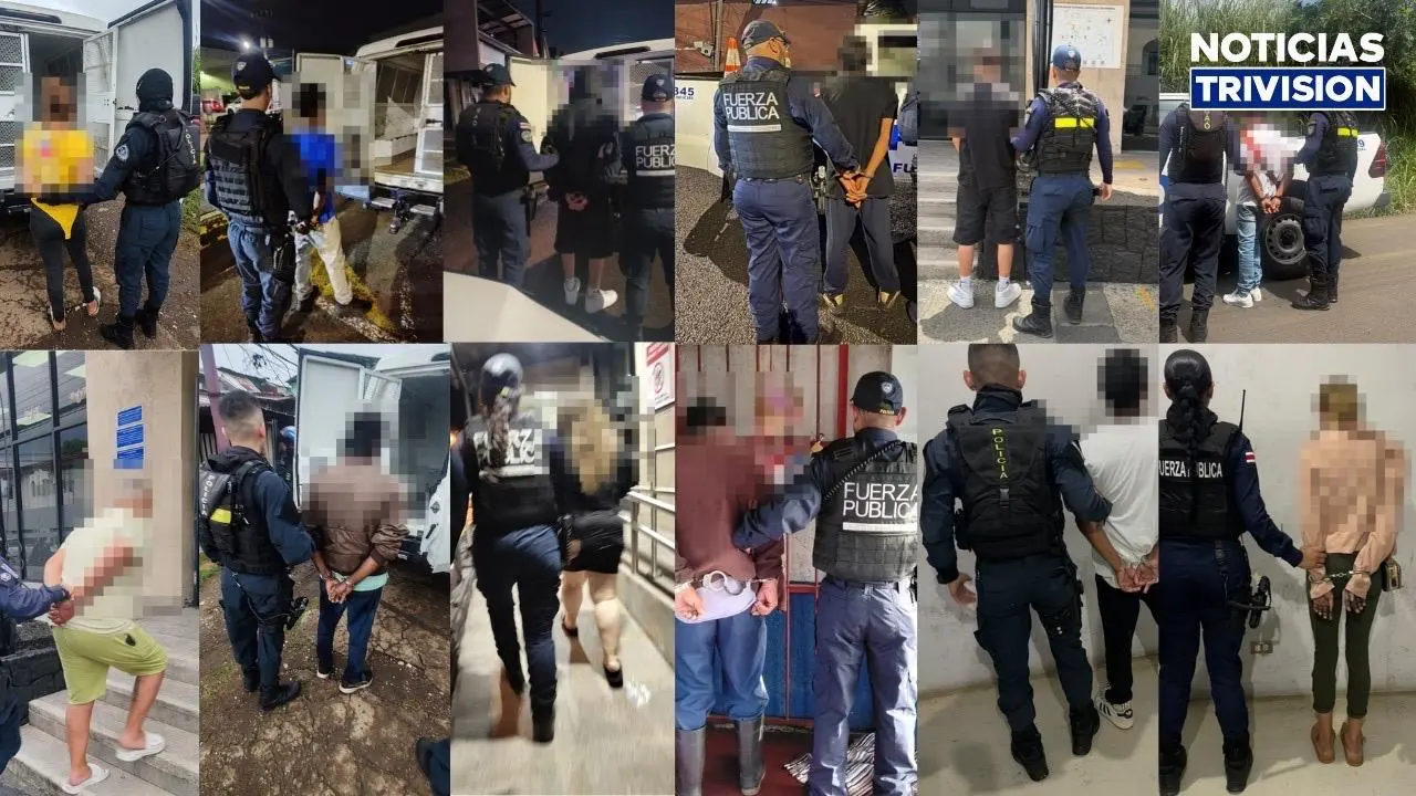 Cayeron 12 prófugos de la justicia durante operativos en Heredia