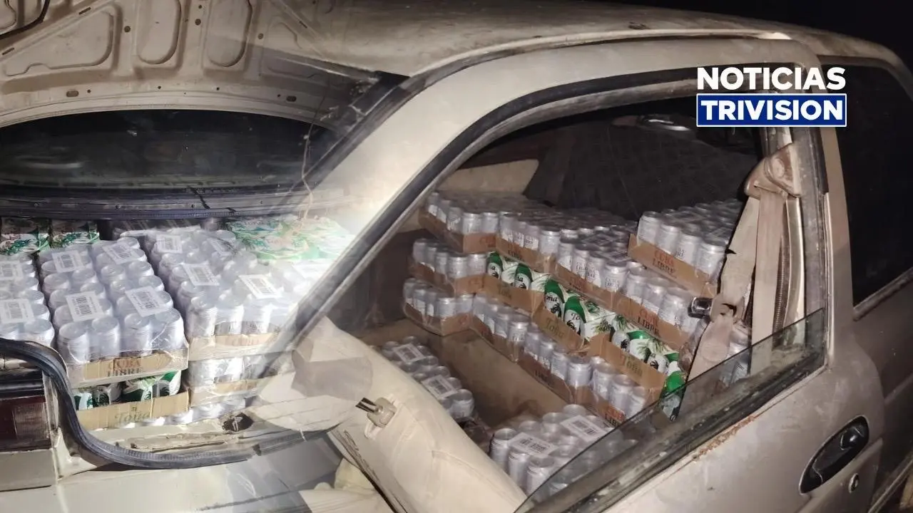 Decomisa más de 4,000 unidades de licor de contrabando en Sixaola, Limón