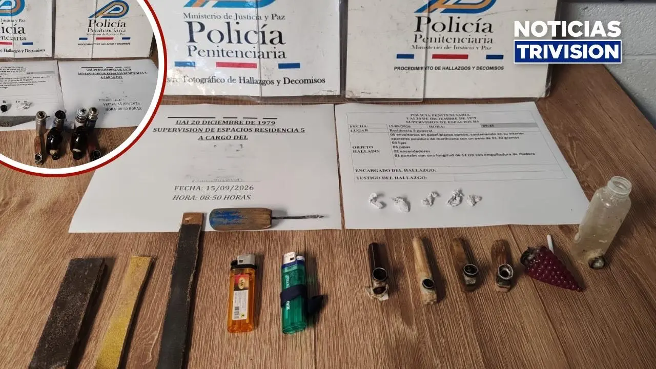 Decomisan droga, armas artesanales y pipas dentro de cárcel en Pococí