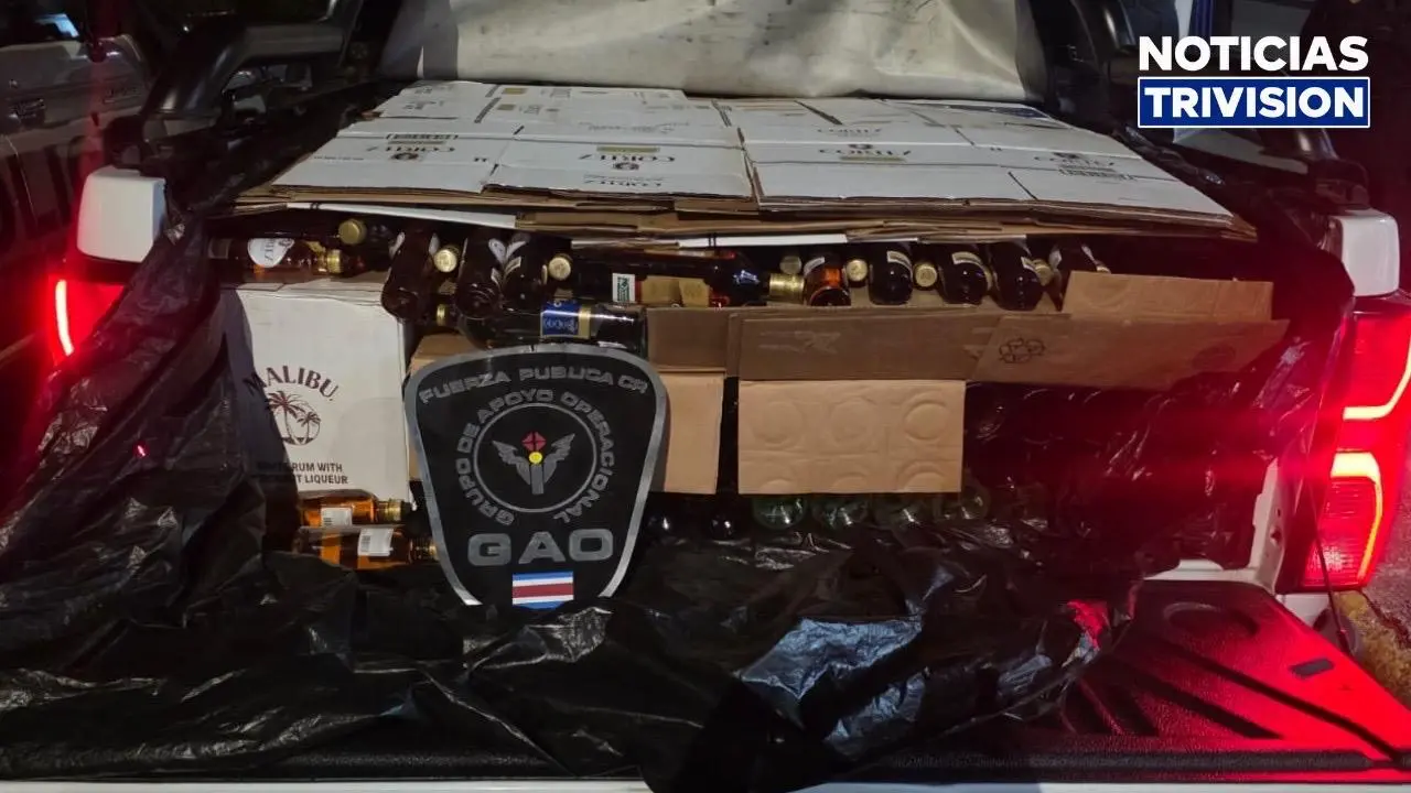 Decomisan más de 2,000 unidades de licor en Pérez Zeledón