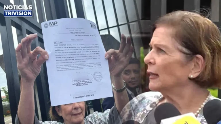 Fiscalía asegura que intentó notificar a Pilar Cisneros en su casa y por teléfono