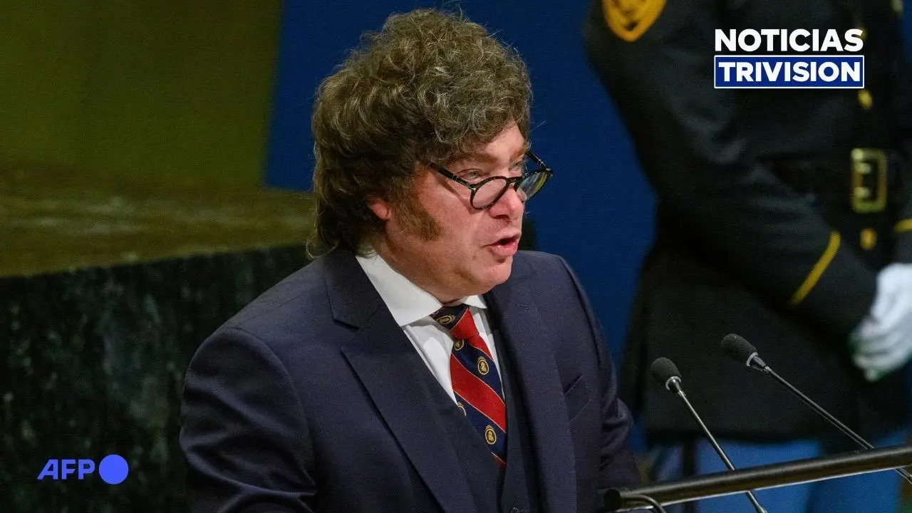Milei arremete contra la ONU y la califica de "organización inútil"