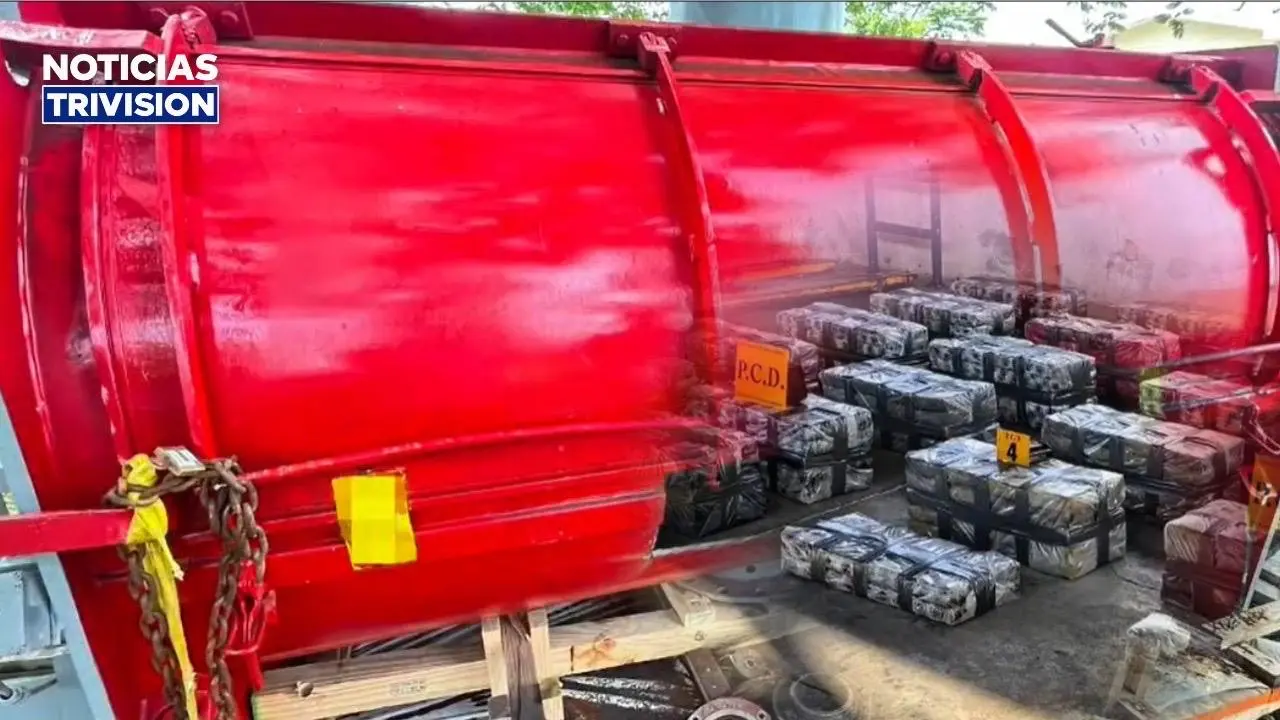 ¡Ocultos en un cilindro! Decomisan 550 kilos de cocaína en un contenedor en Peñas Blancas
