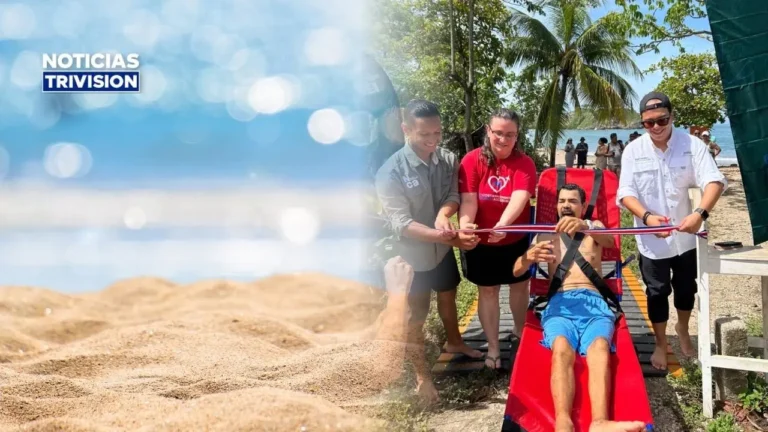 Playa Pelada estrena acceso inclusivo al mar