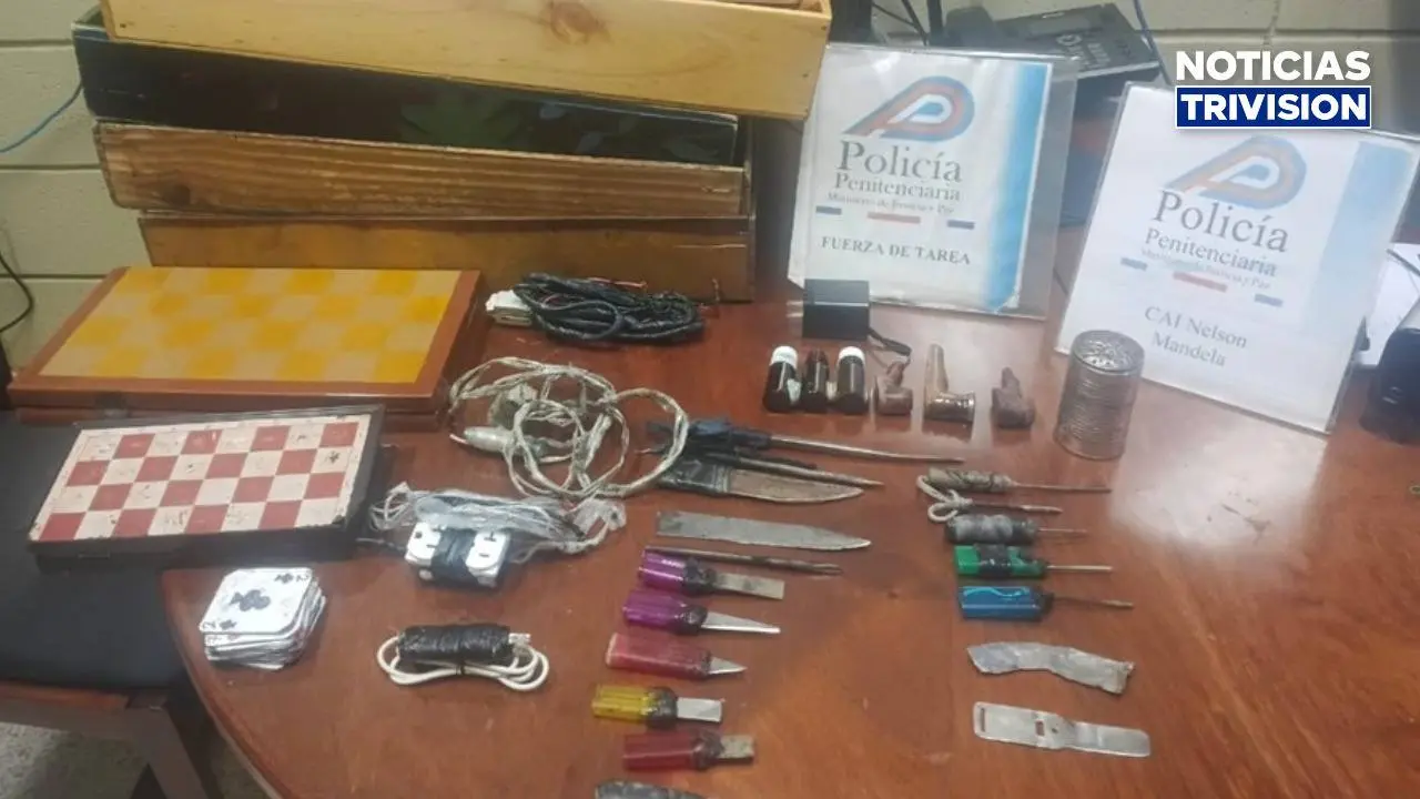 Armas blancas, drogas y objetos prohibidos siguen apareciendo en cárceles del país