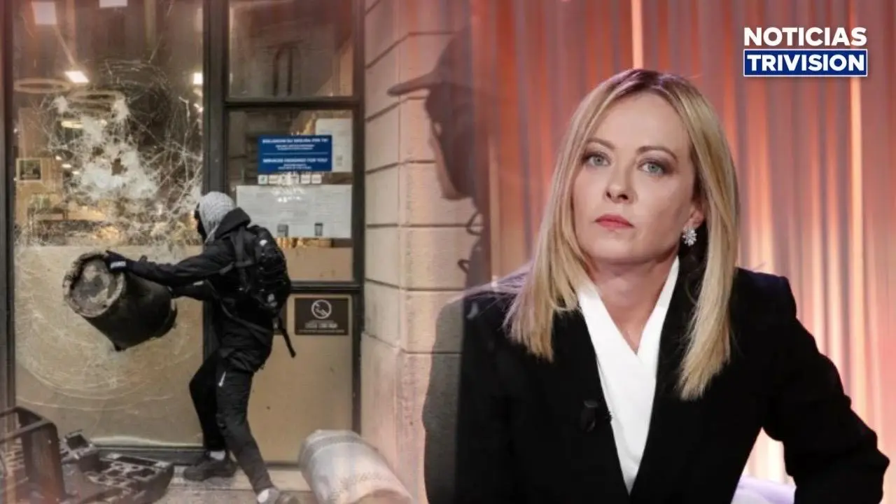 “El que rompe, paga”: Meloni anuncia duras sanciones por disturbios en Italia