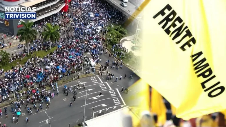 Frente Amplio advierte sobre posibles provocaciones de infiltrados durante manifestación