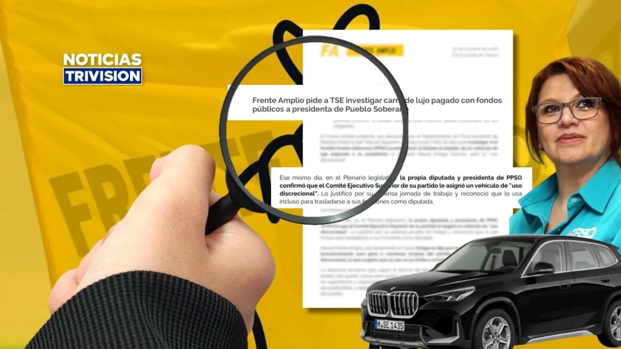 Frente Amplio pide investigar pago millonario por un carro de lujo asignado a Mayuli Ortega