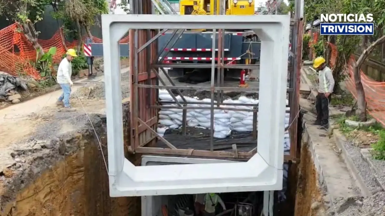 Obras para reducir inundaciones en Gravilias de Desamparados avanzan
