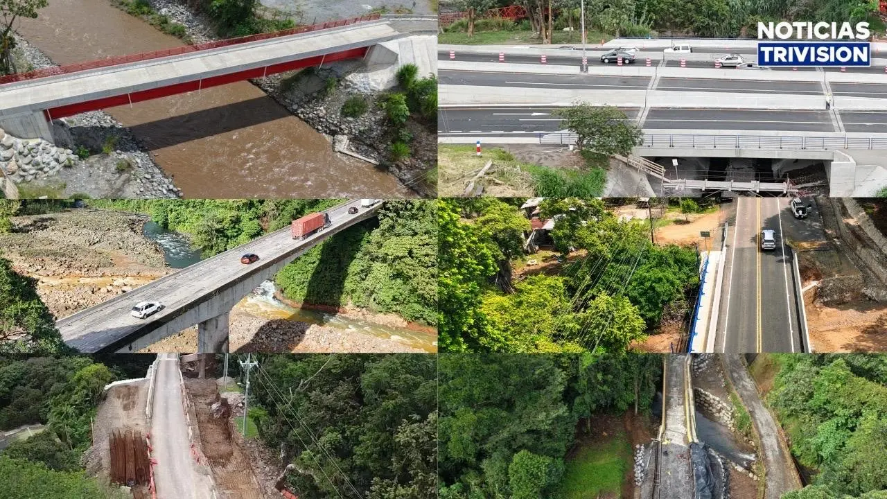 Reconstrucción de 117 puentes beneficiará a más de un millón de personas en el país