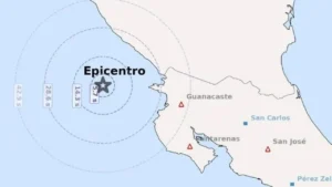 Sismo de magnitud 4,6 movió a Guanacaste este domingo